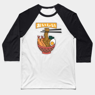 Ramen Noodles Baseball T-Shirt